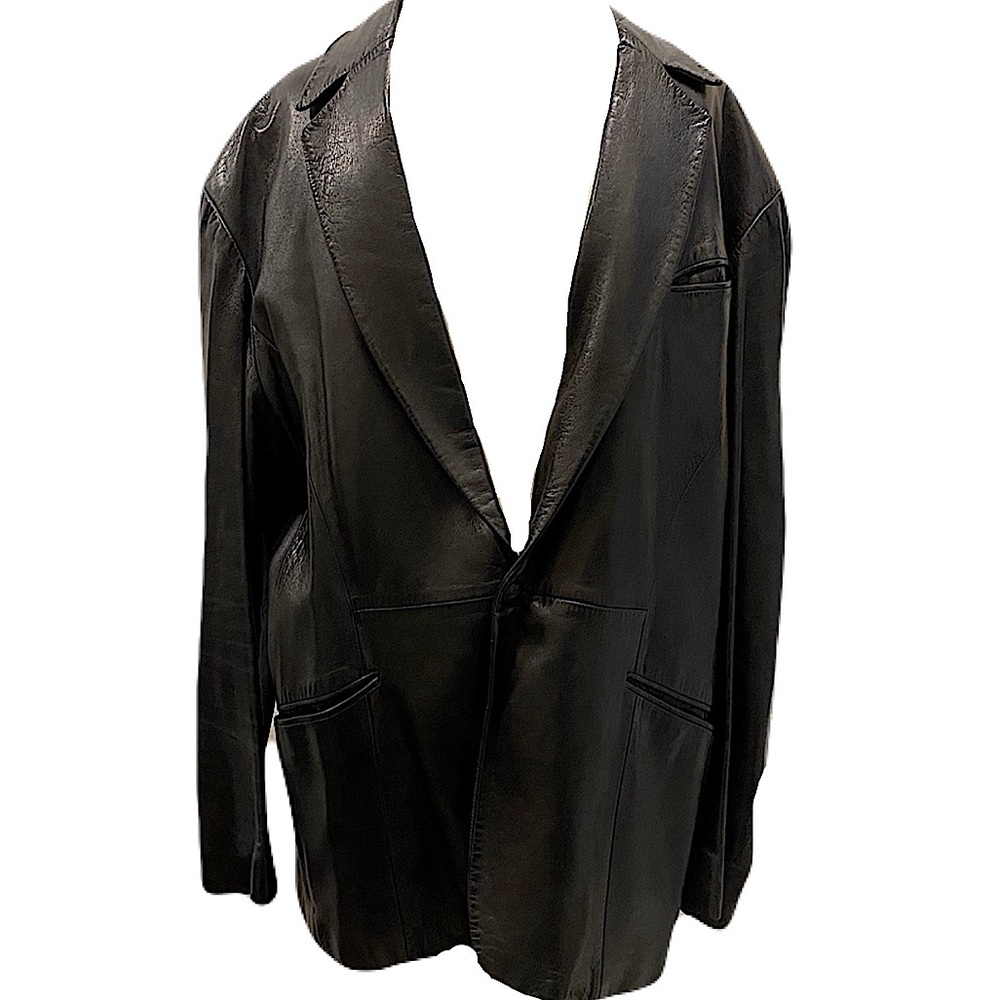 Thierry Mugler leather jacket